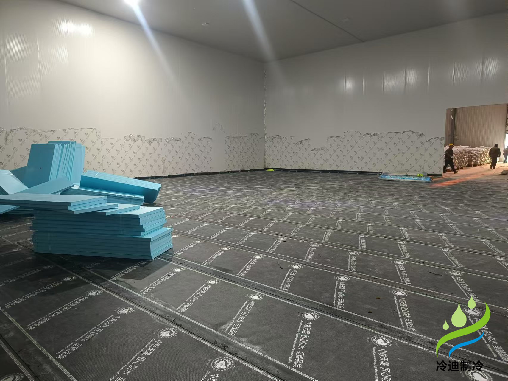 江蘇勝宇3000立方生物醫(yī)藥冷庫建造案例(圖2) 醫(yī)藥冷庫安裝